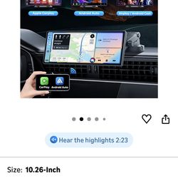 Car multimedia player touchscreen new in box