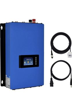 Y&H 1000W Grid Tie Inverter Power Limiter DC25-60V Solar Input AC110V/240V Auto Switch