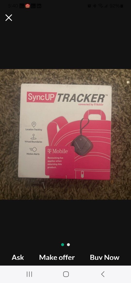 Tracker Tmobile Sync Up Tracker