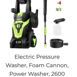 New Pressure Washer