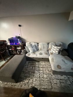 Lshape sofa bed
