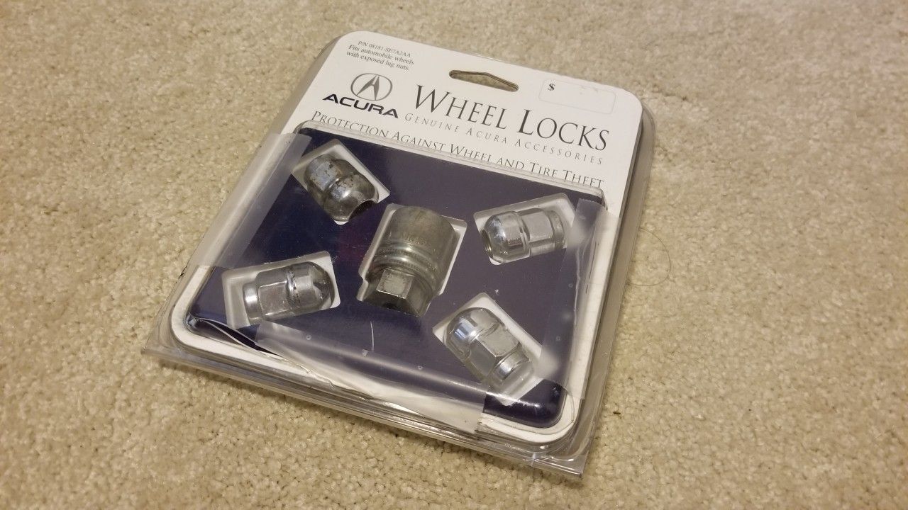 Acura Wheel Locks P/N 08181-SE7A2AA