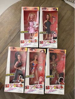 Spice Girl Barbie Set