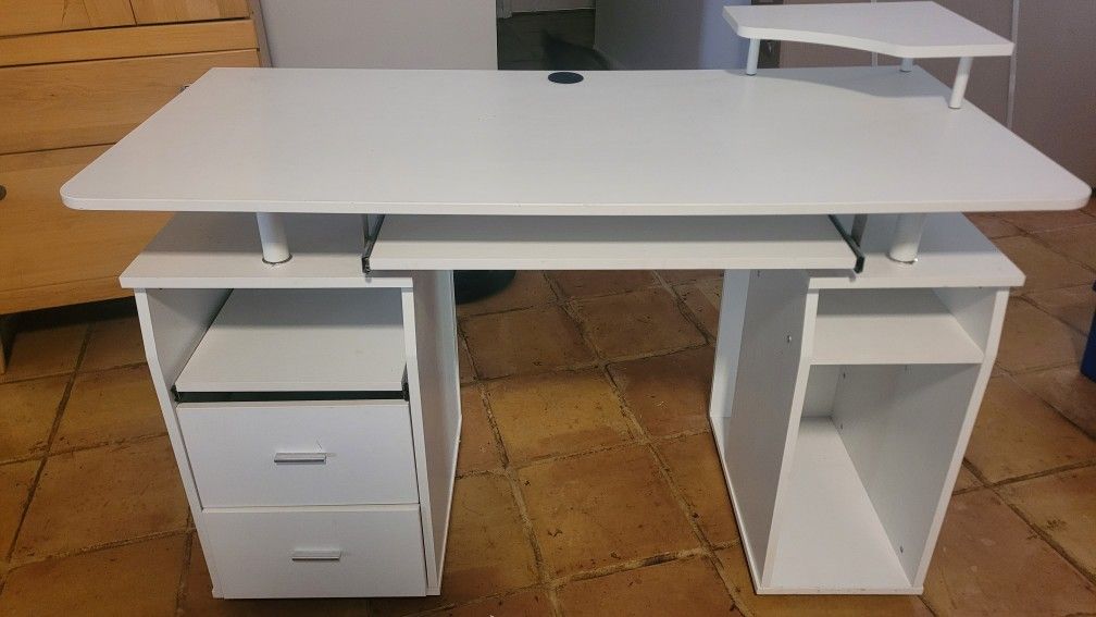 White Desk