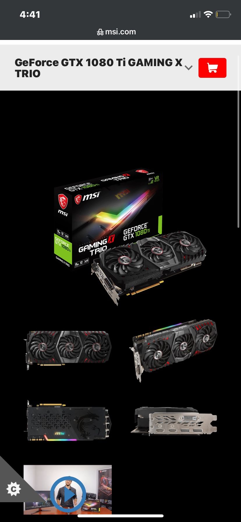 Gtx 1080ti 11gb