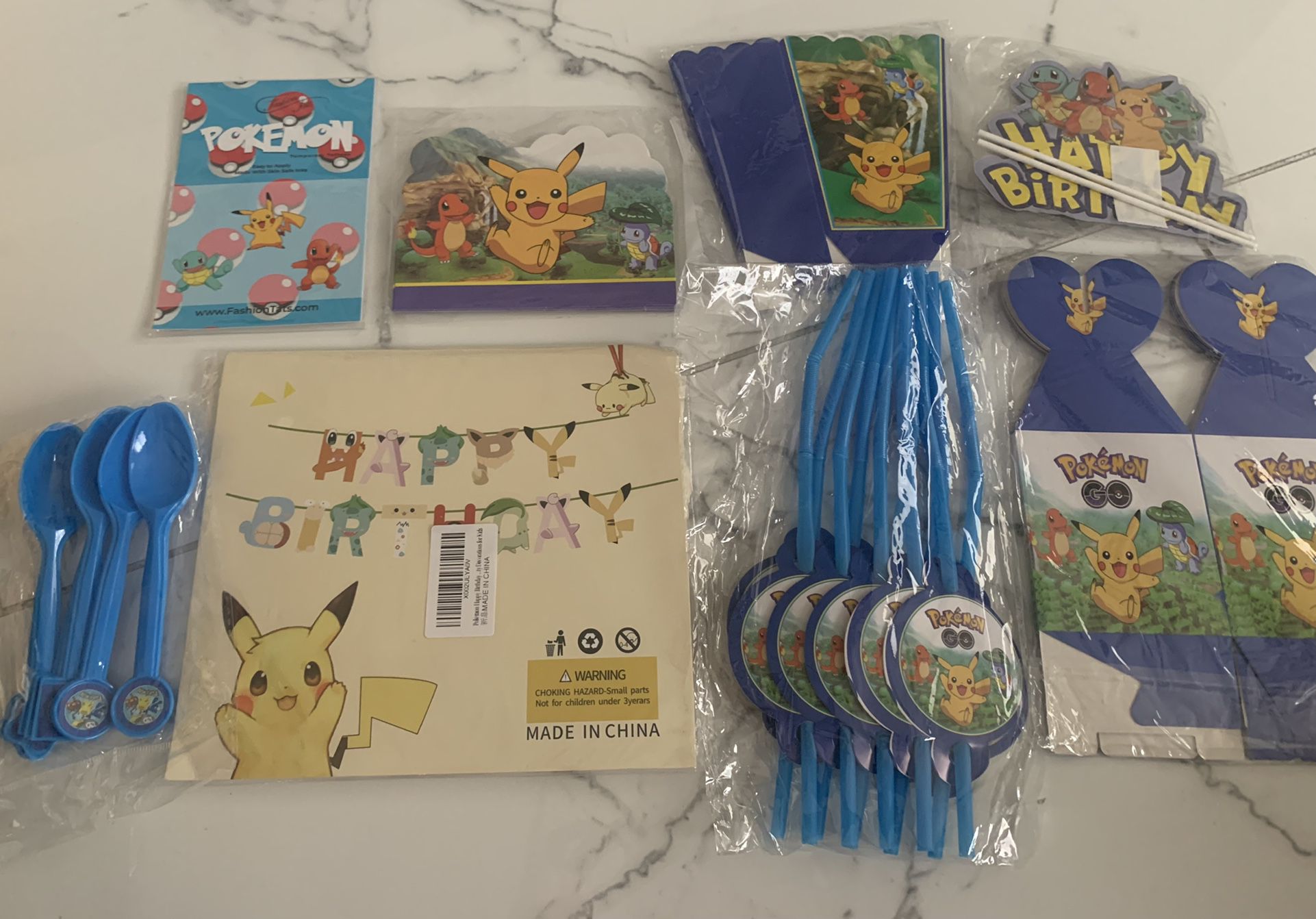 Pokémon Go Birthday Party Decorations 