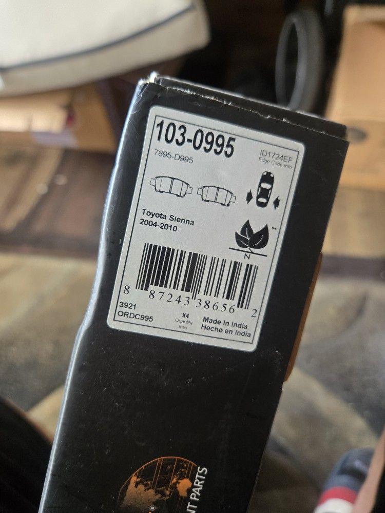 Toyota Sienna Brakes