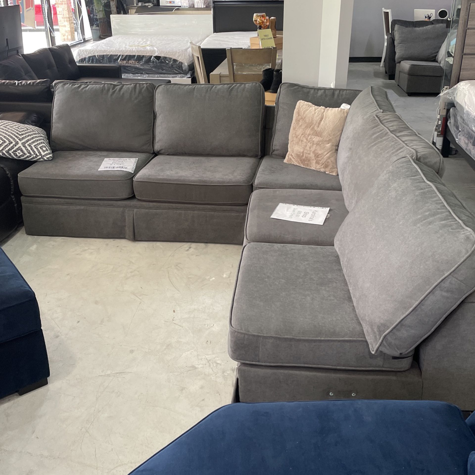 Sectional grey 