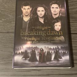The Twilight Saga: Breaking Dawn Part 2 (DVD, 2013, 2-Disc Set) Robert Pattinson In French