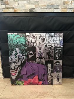 The JOKER canvas decor