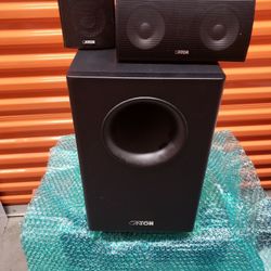 Subwoofer And Speakers 