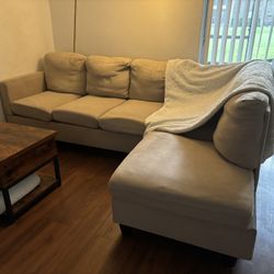 Wayfair Sectional Couch (like- New) 