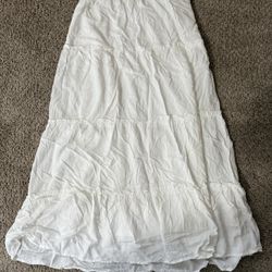 White Maxi Skirt
