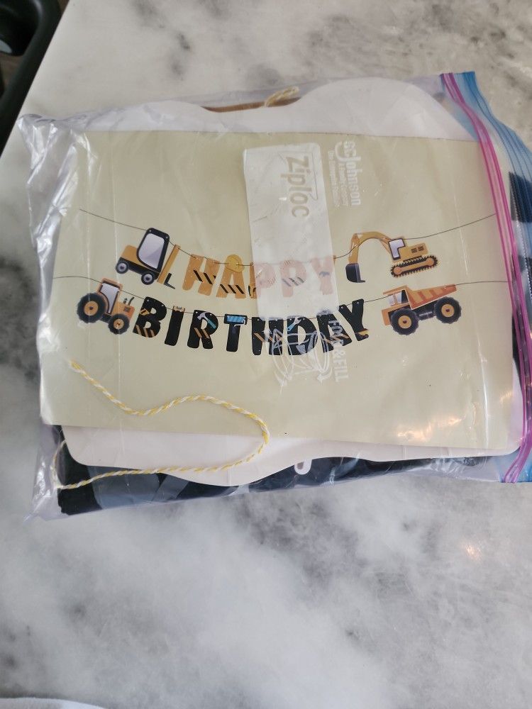 Construction Birthday Decorations 
