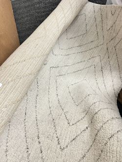 Beige Living Room Rug $40