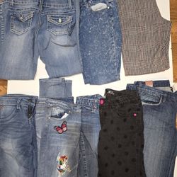 Girls jeans size 12 & 14