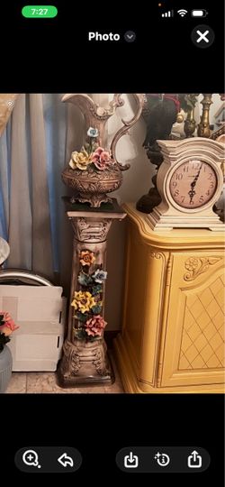 Capo DiMonte Porcelain Pedestals (2 available ) $199 each