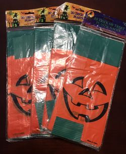 Halloween treat sacks with ties
