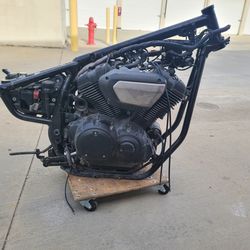 2014 Yamaha xvs950 bolt frame and motor