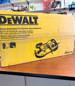 Dewalt new band saw deep cut variable speed