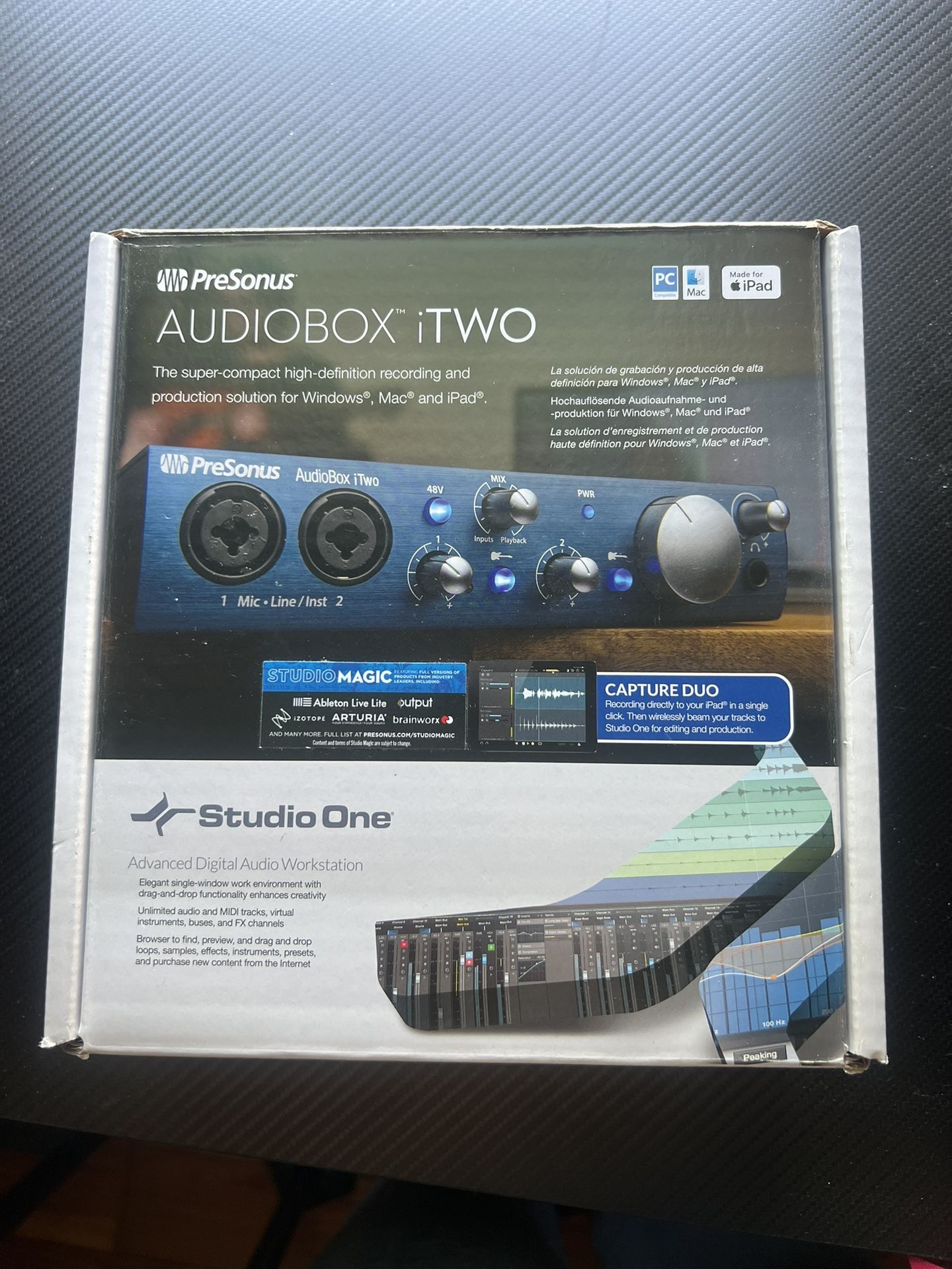 PreSonus Audio box iTwo