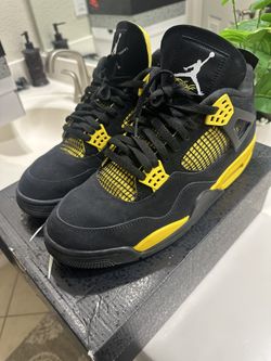Jordan 4 Yellow Thunder Sz12