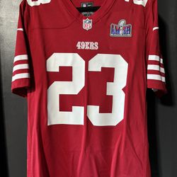 Nike NFL SF 49ers Christian Mccaffery Game Jersey Size Medium 