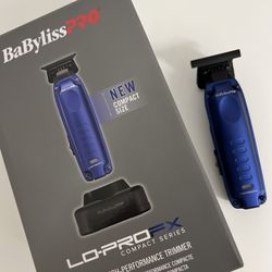 NEW BaBylissPRO Blue Compact LO-PRO Trimmer