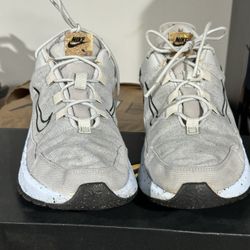 Women’s Size. 9 Nike Gray Denim And Baby Blue Tennis Shoes