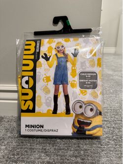 New in package Illumination presents Minions child medium costume