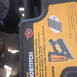 Bostitich Framing Nailer Fuel Amd Battery