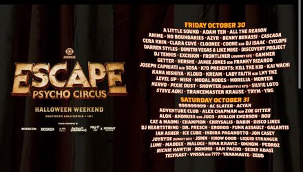 ESCAPE tickets 2x both days