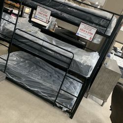 Triple Decker Bunk Bed W/ Mattress Combo For Only $799!!