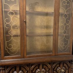 Antique China Cabinet  Or Best Offer 