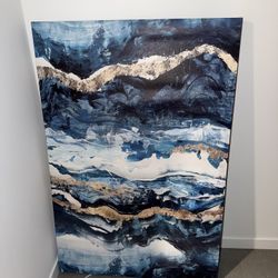 Abstract Canvas Painting