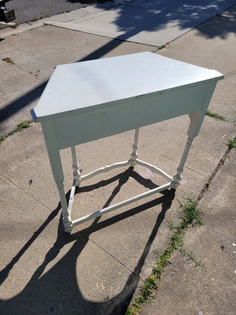 Entry Table Solid Wood Antique