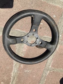 Aftermarket steering wheel 1970s