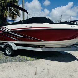 Brand new Bayliner VR 5 powered by Mercury 150 hp with trailer .