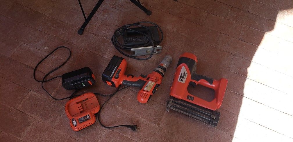 Cordless Blacken Decker Tools