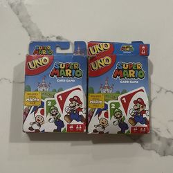 Super Mario Uno Cards (2 Decks)
