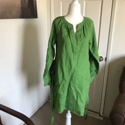 J Crew Women’s Cabana Mini Dress In Linen XXS