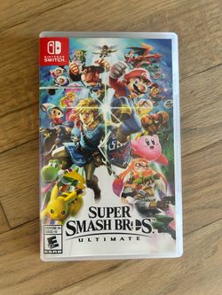 Super smash bros ultimate Nintendo switch