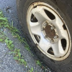 4 Toyota Tacoma Steel Rim 