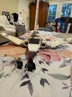 Retired Lego Star Wars Imperial Shuttle Set 75302 With Luke Skywalker and Darth Vader Minifigures
