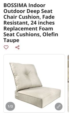 Outdoor patio chair cushions NEW