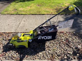 Ryobi 16” Lawn Mower -push - electric