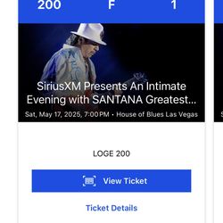 Santana House Of Blues Las Vegas Concert