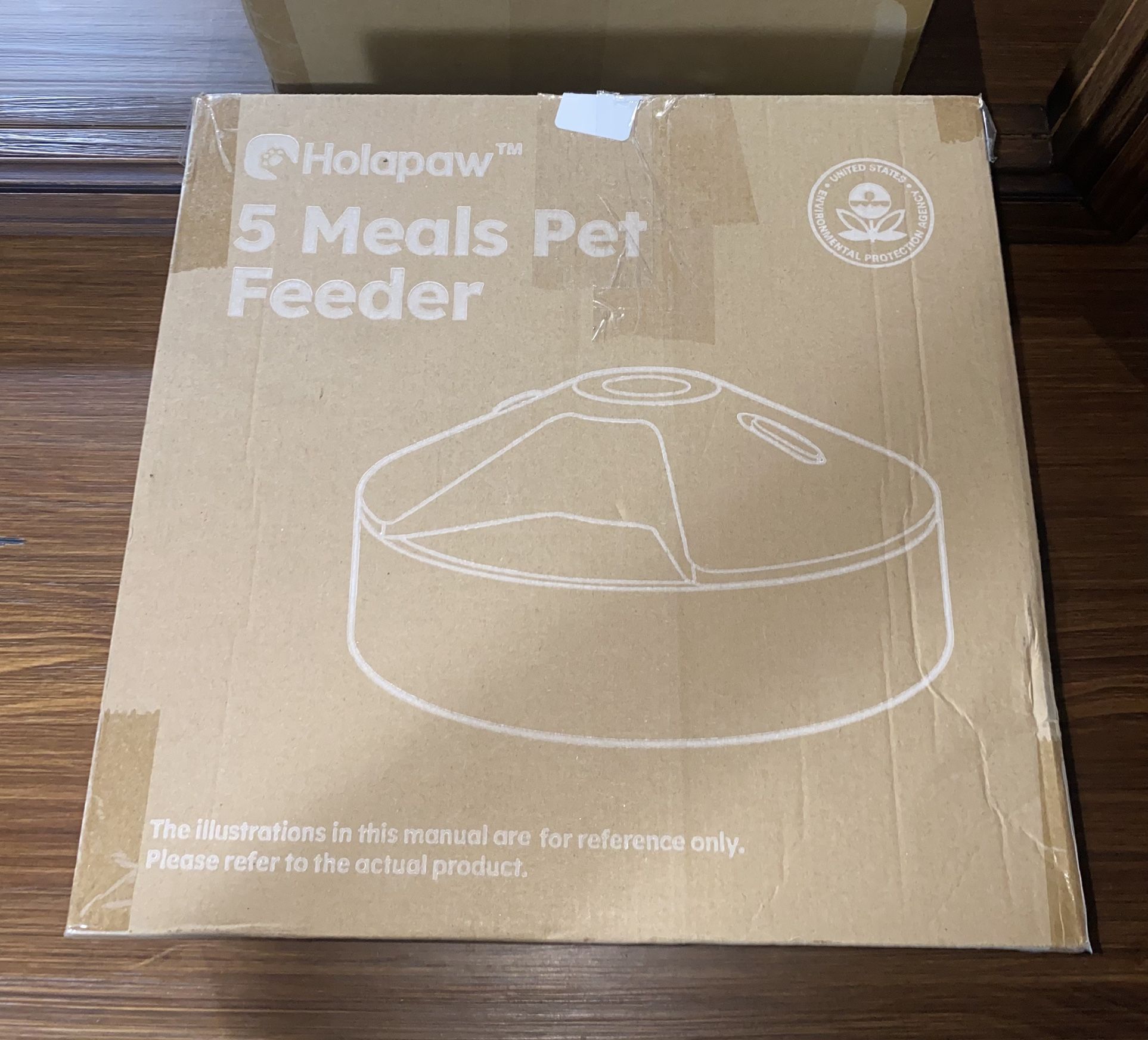 Brand New Holapaw 5 Meals Pet Feeder Timer Automated, Ice-Pack Wet Food Station