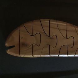 Wooden Fish Puzzle 