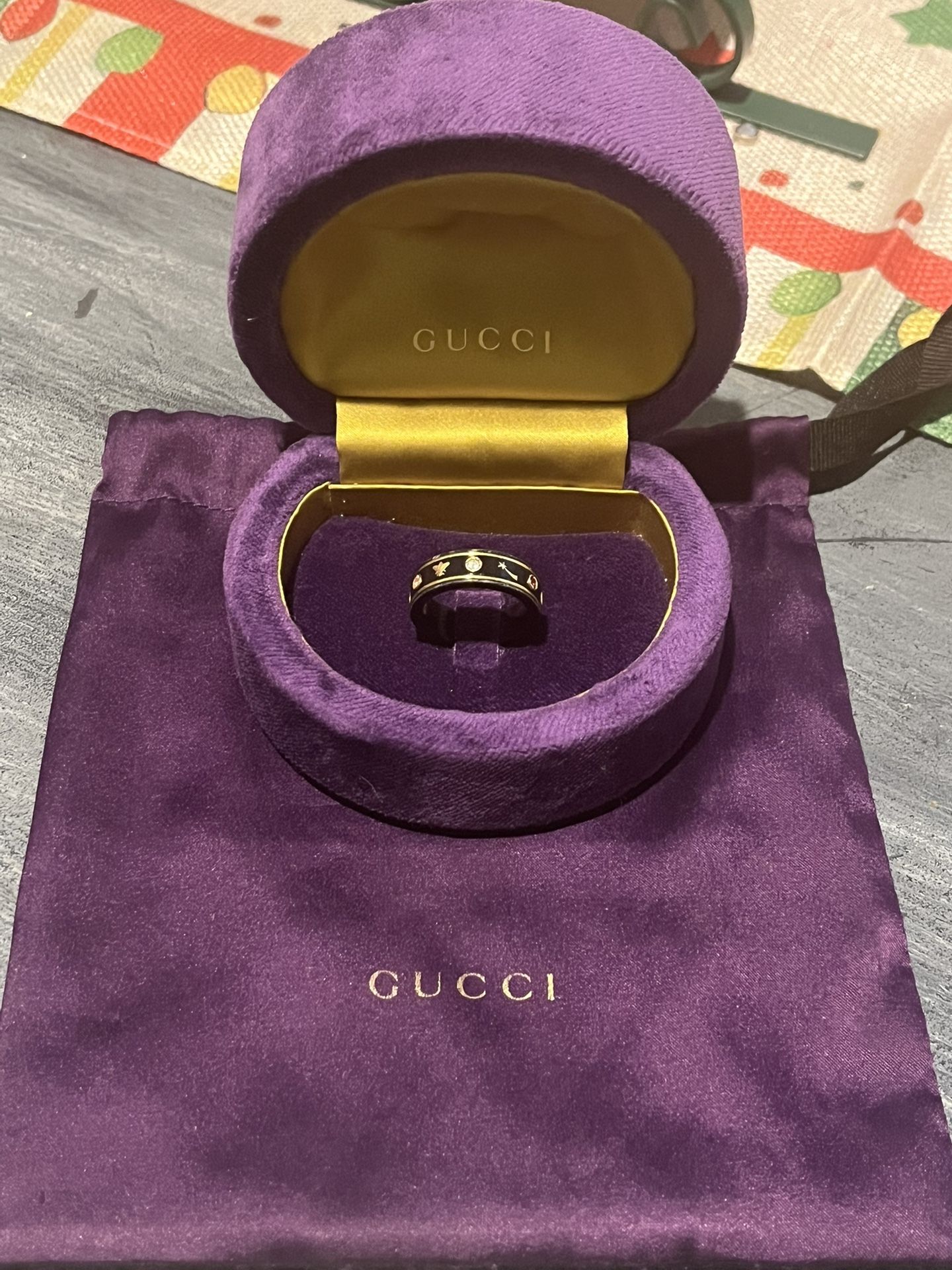 Gucci Icon Gemstone Ring